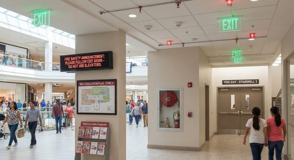 ​Managing Fire Risks and Egress in Shopping Malls and Public Plazas