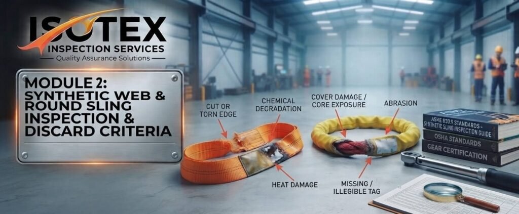 MODULE 2: Web & Round Slings Inspection & Discard Criteria